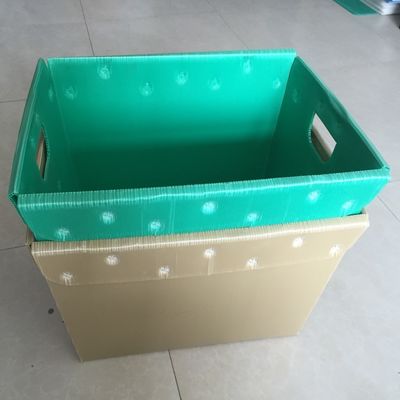 ζαρωμένο PP δοχείο ψαριών κιβωτίων συσκευασίας 4.5mm 5.5mm ζαρωμένο πλαστικό