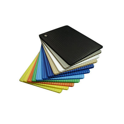 Ζαρωμένα ODM πλαστικά φύλλα 4x8 10mm φύλλο Eco Coroplast φιλικό