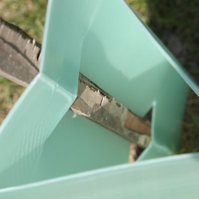 Ζαρωμένες τρίγωνο πλαστικές φρουρές δέντρων 2mm φρουρές εγκαταστάσεων Corflute