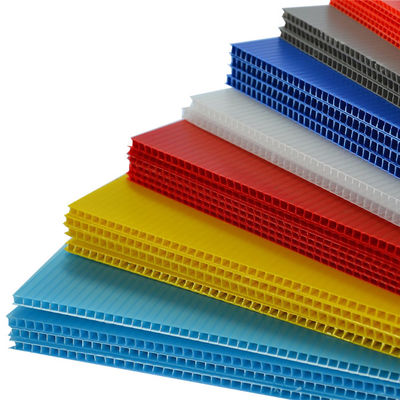 Μαύρα Coroplast φύλλα 4x8 6mm PP ζαρωμένα πλαστικά φύλλα