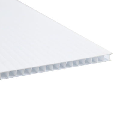 12mm ζαρωμένο πολυπροπυλένιο κενό Coroplast φύλλων Twinwall πλαστικό