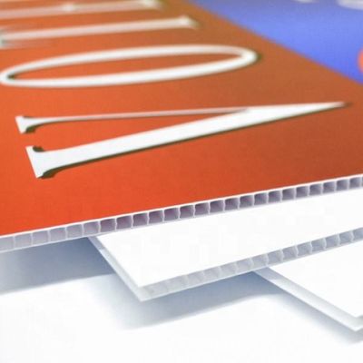 στεγανοί πίνακες επίδειξης Corflute σημαδιών 3mm 5mm Corflute