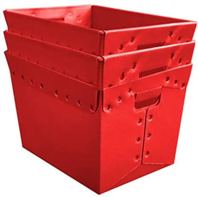PP Mail Tote κυματοειδής πλαστικό κουτί προσαρμοσμένο αναδιπλούμενο αδιάβροχο ελαφρύ