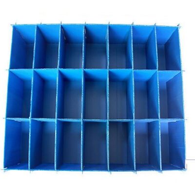Αντιστατικό Custom PP Packaging Box Ελαφρύς Βάρος Ανθεκτικός κυματοειδής κούφιος χαρτόνι Αποθήκευση Σωρευτικό δοχείο Custom Size Color Printing Factory Direct Supply